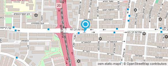 מפת הגעה אל בתיה עיצוב שיער