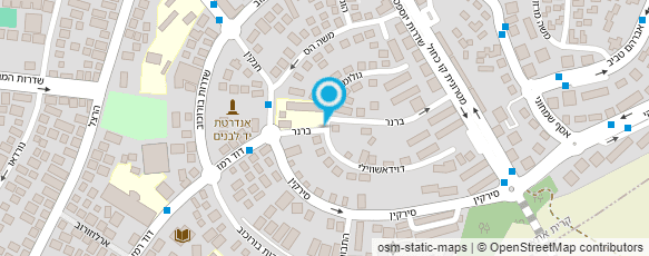 מפת הגעה אל א.א.א אביבית