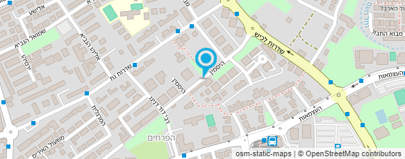 מפת הגעה אל זפרני - מעבדה לאלקטרוניקה