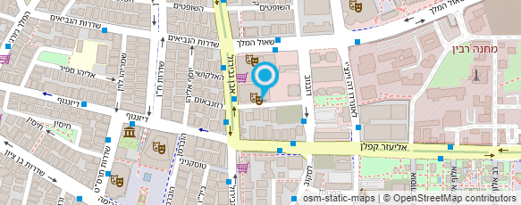 מפת הגעה אל עו"ד שליין אהרון