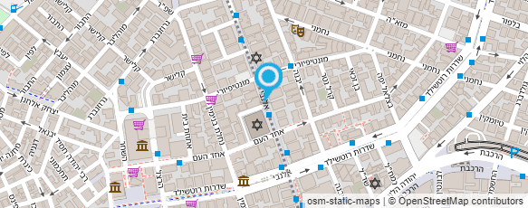 מפת הגעה אל עוזי שוחט ושות'