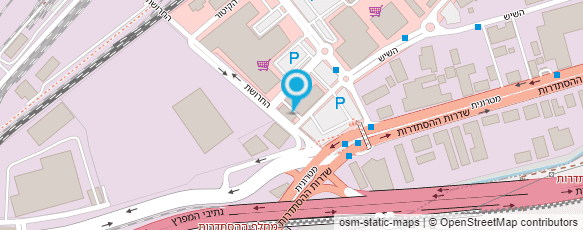 מפת הגעה אל מקדונלד'ס