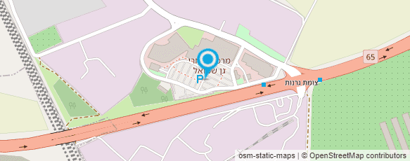 מפת הגעה אל מקדונלד'ס