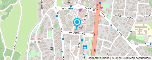 מפת הגעה אל מקדונלד'ס