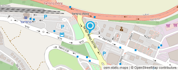 מפת הגעה אל מקדונלד'ס