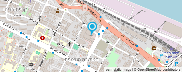 מפת הגעה אל מקדונלד'ס