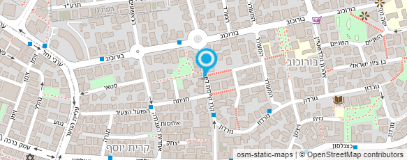 מפת הגעה אל יהודה יזהר תכנון והנדסת בנין בע"מ