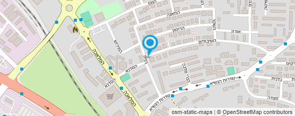 מפת הגעה אל שירות התעסוקה