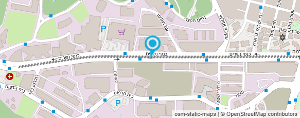 מפת הגעה אל הרוש חיים