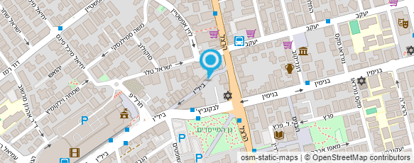 מפת הגעה אל בזאר ביל"ו