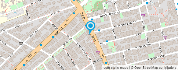 מפת הגעה אל הרצל