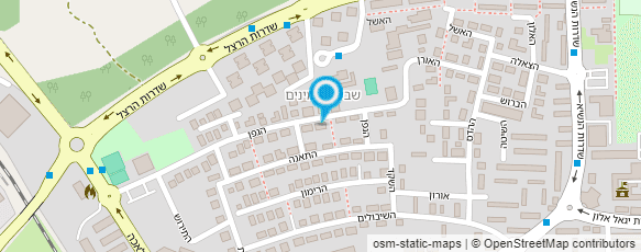 מפת הגעה אל עמי אסף ביה"ס לאומנויות