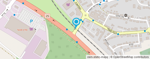 מפת הגעה אל ספריה עירונית