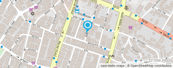 מפת הגעה אל דלתות הדר