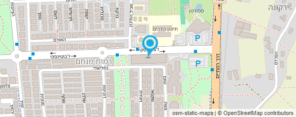 מפת הגעה אל מקדונלד'ס