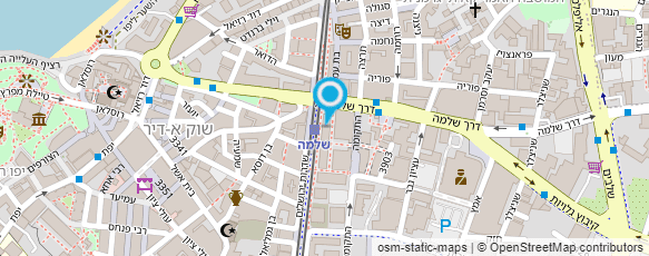 מפת הגעה אל מקדונלד'ס