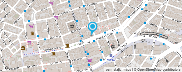 מפת הגעה אל מקדונלד'ס