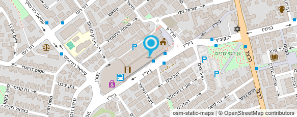 מפת הגעה אל מקדונלד'ס