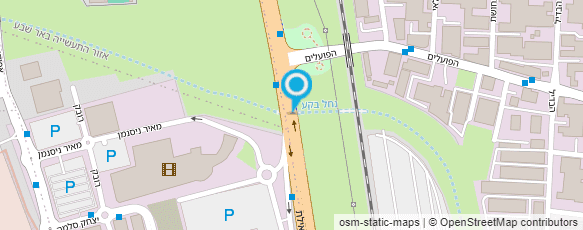 מפת הגעה אל מקדונלד'ס