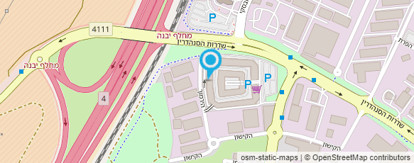 מפת הגעה אל מקדונלד'ס