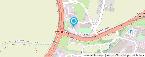 מפת הגעה אל מקדונלד'ס