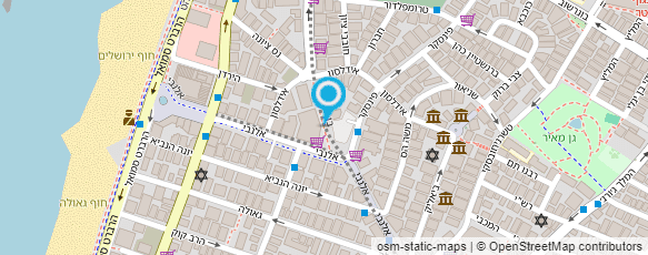 מפת הגעה אל אוז מוסקבה יעוץ ושיווק בע"מ