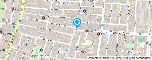 מפת הגעה אל אבי שלו - עיצוב שיער