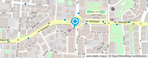 מפת הגעה אל מקדונלד'ס