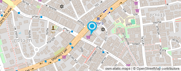 מפת הגעה אל מקדונלד'ס