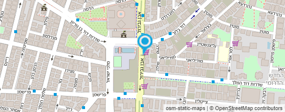 מפת הגעה אל פחטר אוריאל