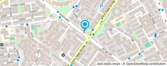 מפת הגעה אל שושן צחור-אבל אסף