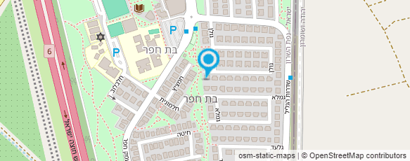 מפת הגעה אל אגודת השינניות הישראלית