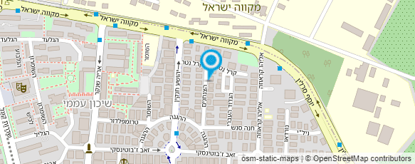 מפת הגעה אל הרב שוחט שלמה