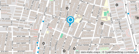 מפת הגעה אל הלל מאיר