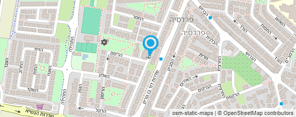 מפת הגעה אל תומר אור מעצב שיער