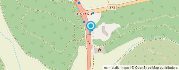 מפת הגעה אל בוסתן האלה