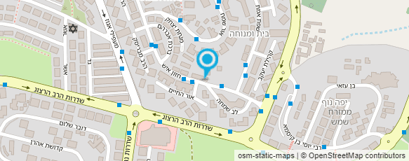 מפת הגעה אל תיווך נחלה ומנוחה ברמה