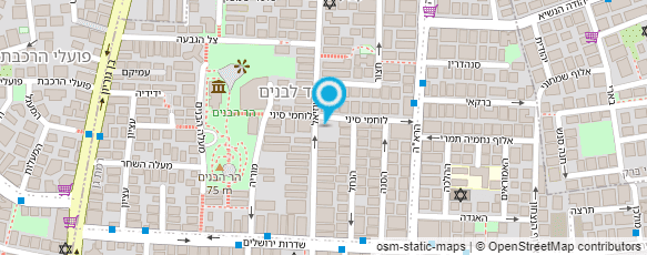 מפת הגעה אל מינימרקט כהן עובדיה