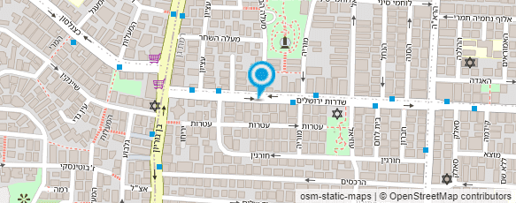 מפת הגעה אל סלון רותי