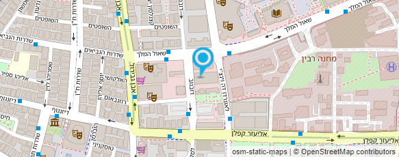 מפת הגעה אל פרופ' שפירא יוסי