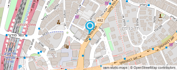 מפת הגעה אל גלוסקא - עצמון משרד עו"ד