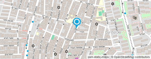 מפת הגעה אל ד"ר חורי אבנר