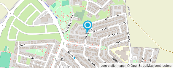 מפת הגעה אל ארז גולדשטיין