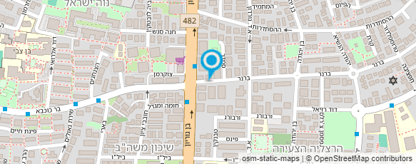 מפת הגעה אל פעוטון הנסיך הקטן