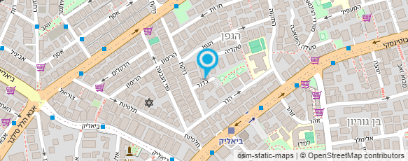 מפת הגעה אל עו"ד בדנר אריה