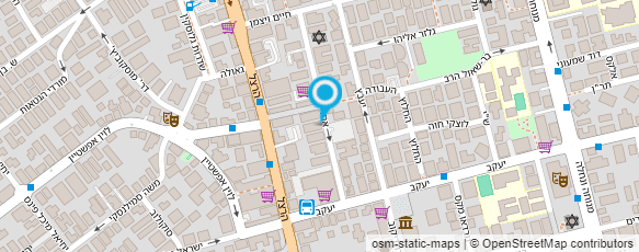 מפת הגעה אל קרל ברג רשתות בע"מ