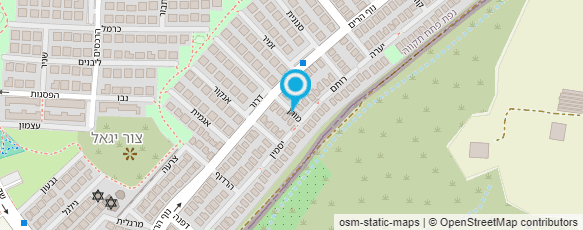 מפת הגעה אל פסגת השרון - תיווך נדל"ן