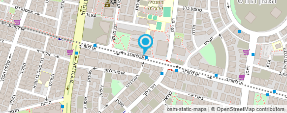 מפת הגעה אל איגוד העובדים הסוציאלים