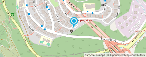 מפת הגעה אל פלג הרב משה