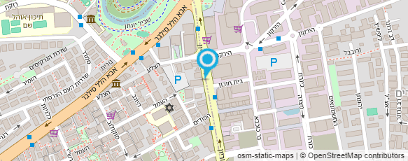 מפת הגעה אל גלוסר עינת משרד עו"ד